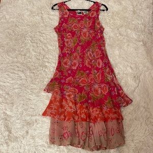 Vintage Phool Floral Long Dress